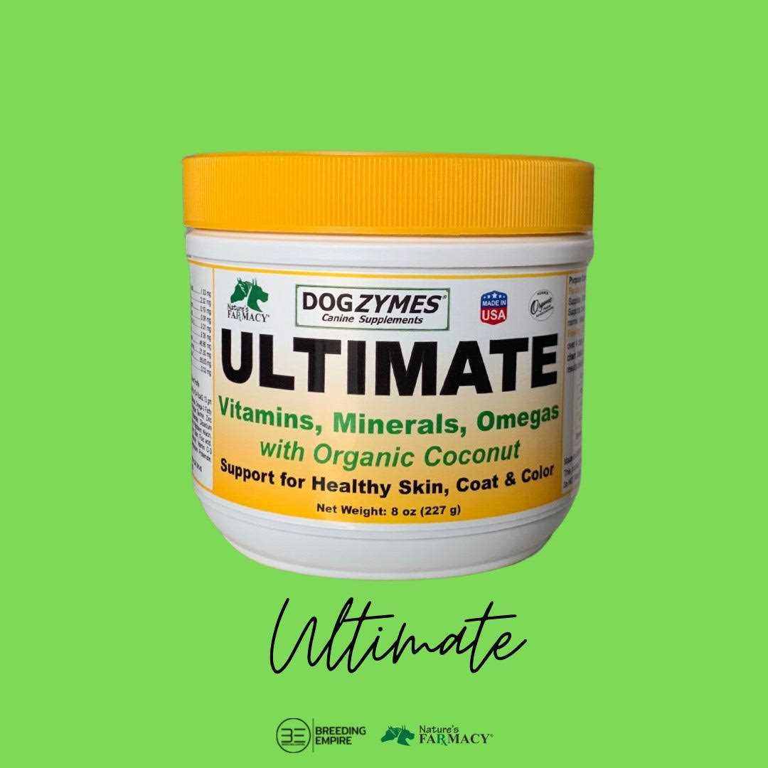 Dogzymes Ultimate for Best Skin/Coat with Organic Coconut - Pet Supplies online store U691971
