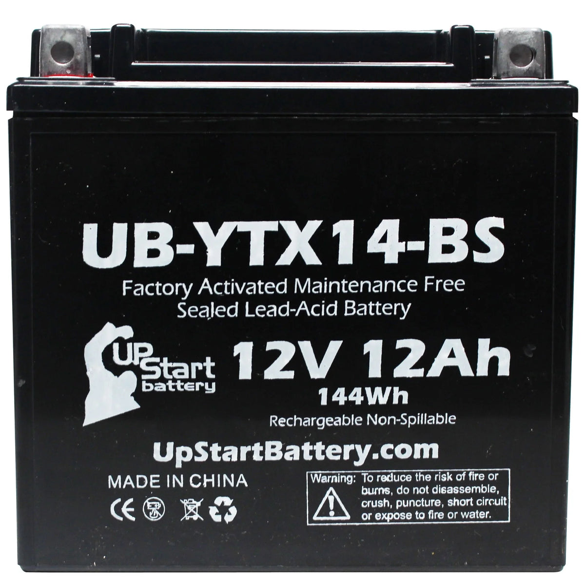 1990 Honda FL400R ATV Battery 12V 12AH T9023