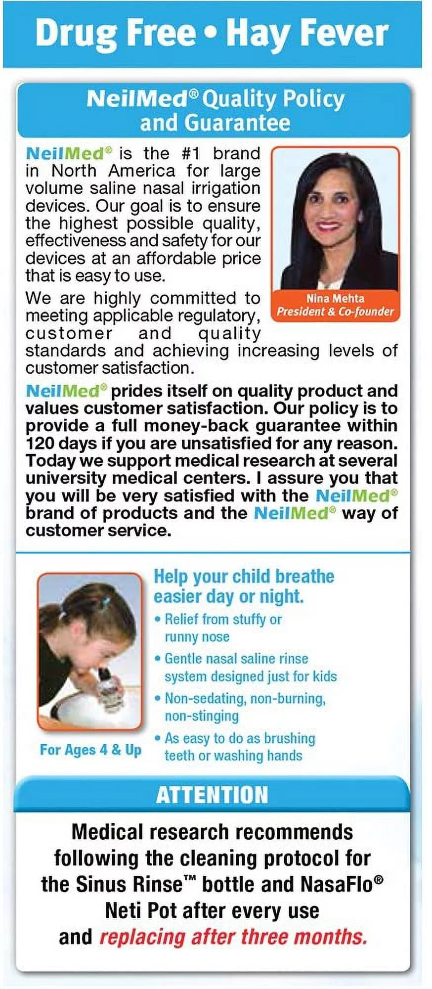 Sinus Rinse Kit Pediatric 2 Pack C781