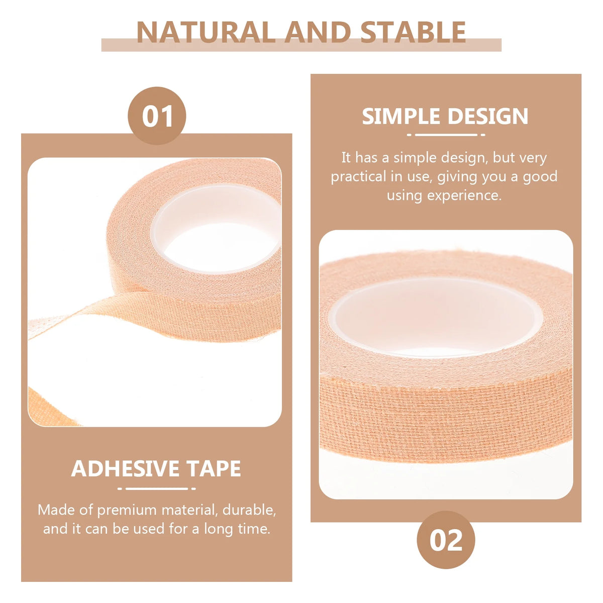 10 Pcs Guitar Adhesive Guzheng Finger Tape I5830