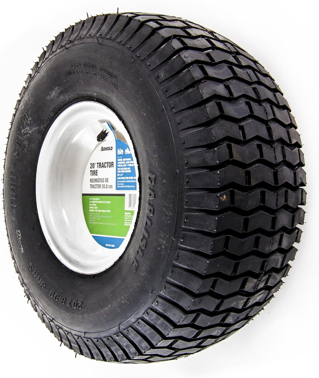 20-Inch x 8-Inch Replacement Tractor Tire T363011