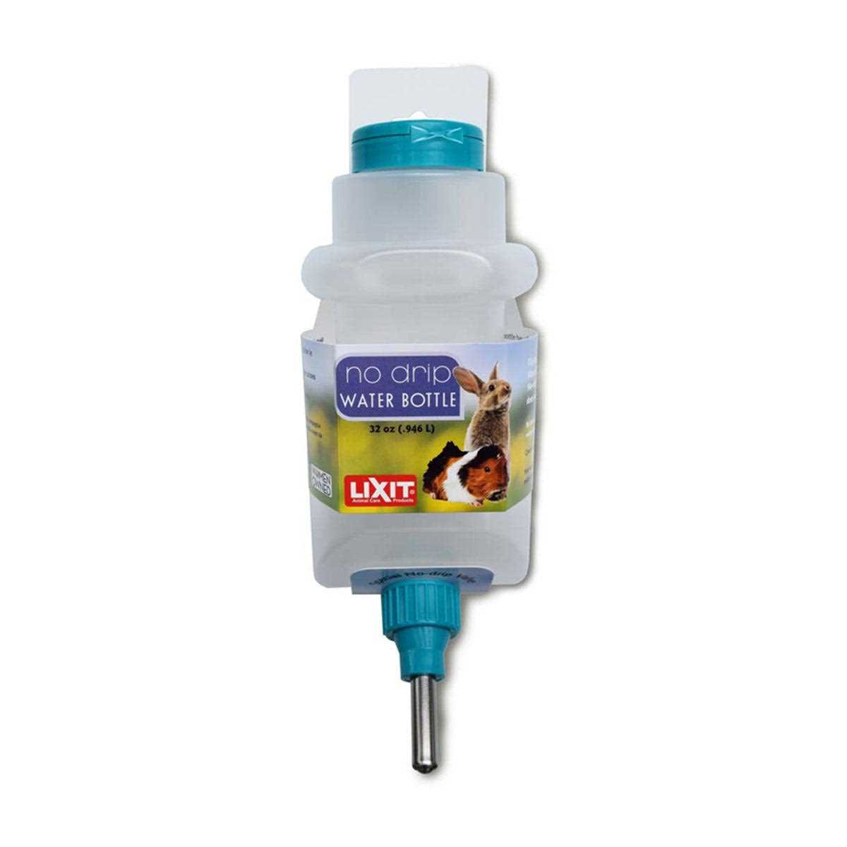 No-Drip Top-Fill Rabbit Water Bottle Y9246