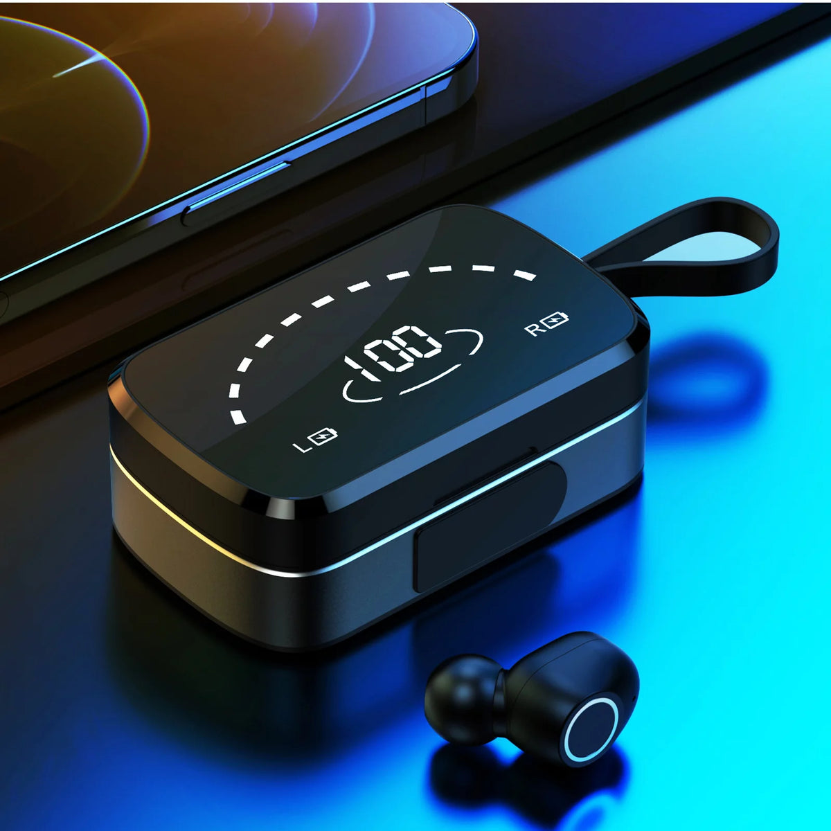 Wireless Earbuds Bluetooth Sport Headphones with Charging Case S305554
