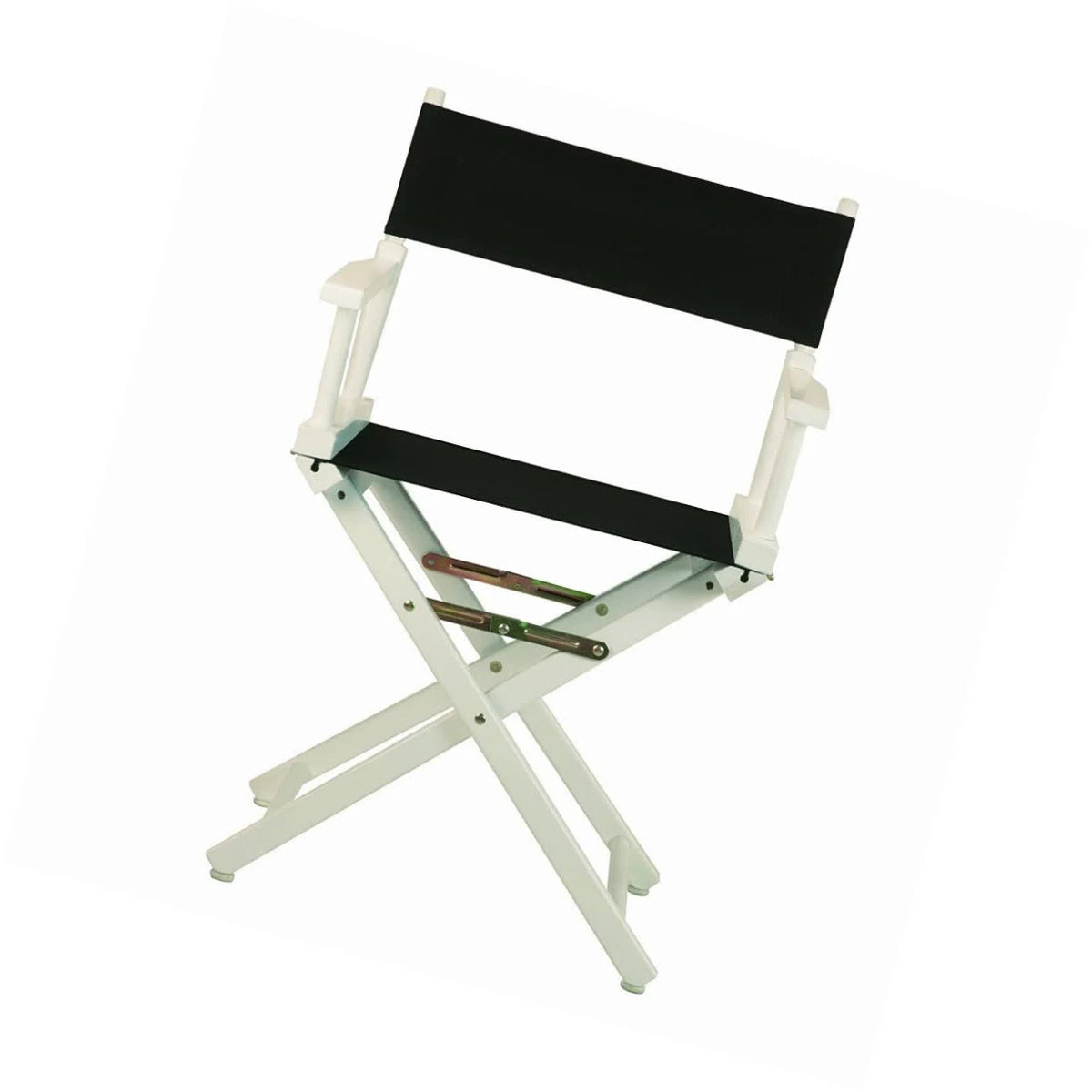 White Frame Black Canvas Director's Chair Z5421