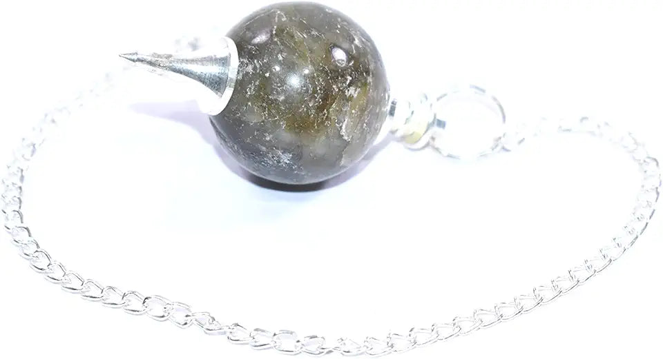 Labradorite Healing Crystal Pendulum F44752