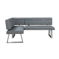 Gray Tufted Reversible Nook R990459