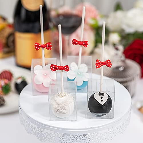 100 Pack 3x3x3 Inch Clear Gift Boxes F562044