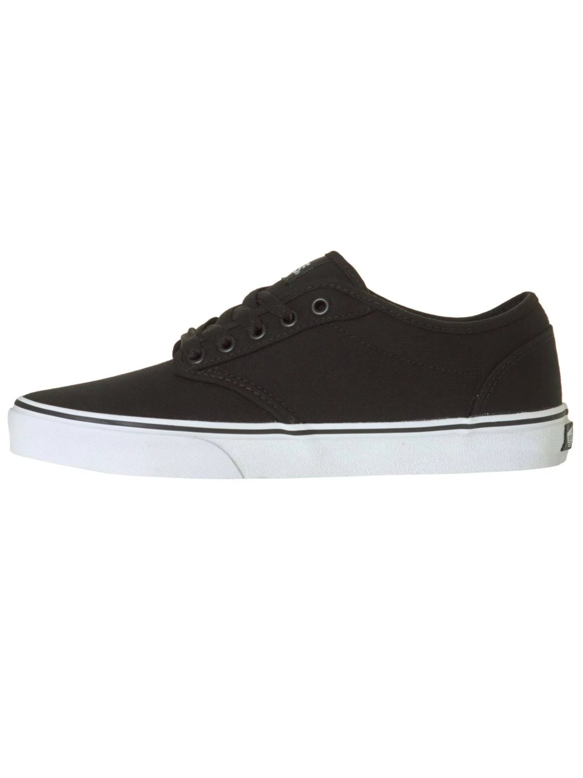 Canvas Black/White Vans Shoes W42364