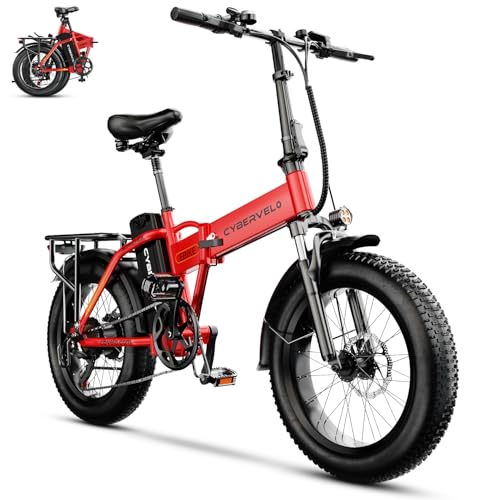1000W Folding Electric Bike 48V 20.8AH Removable Battery 20" Fat Tire H838