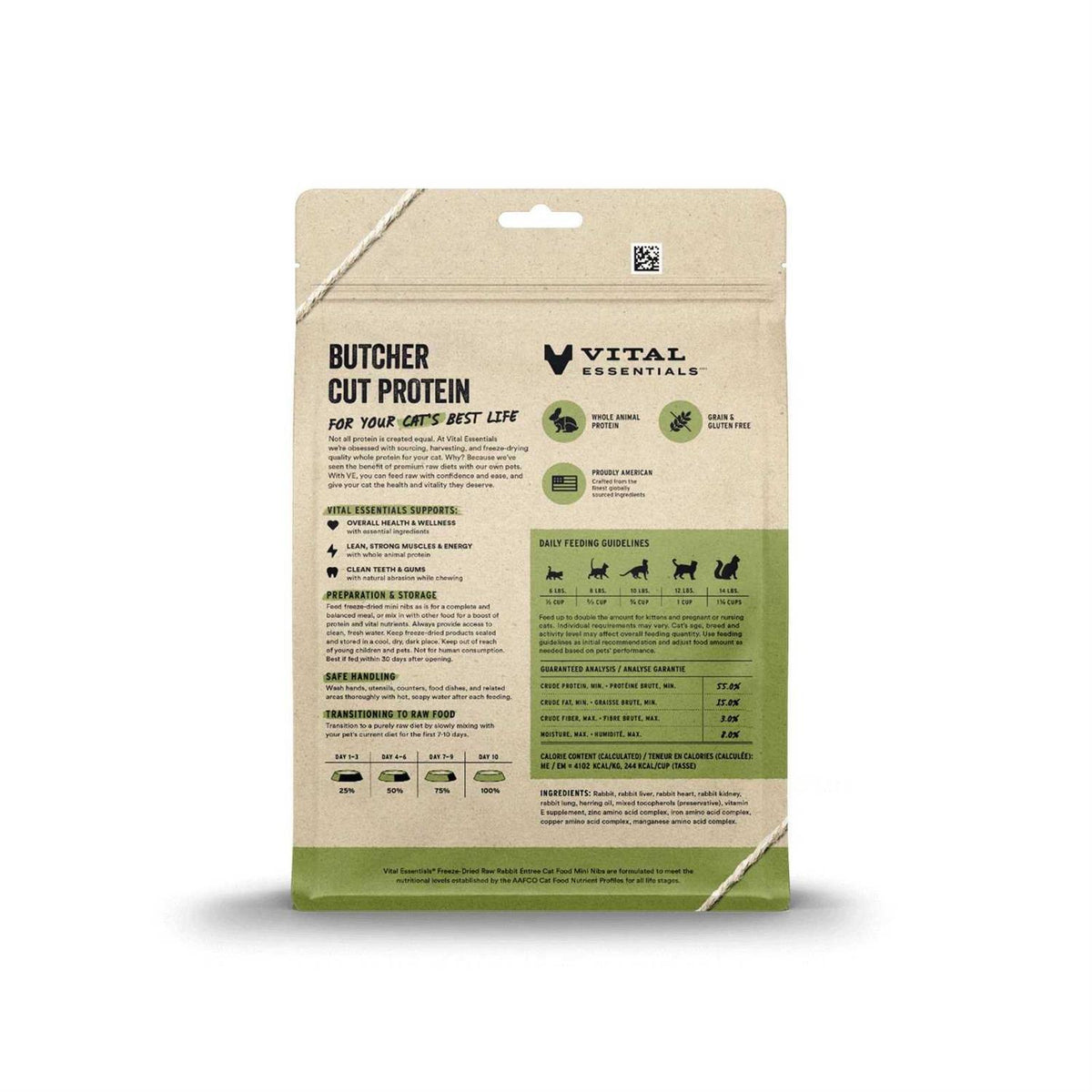 Freeze-Dried Raw Cat Food W351