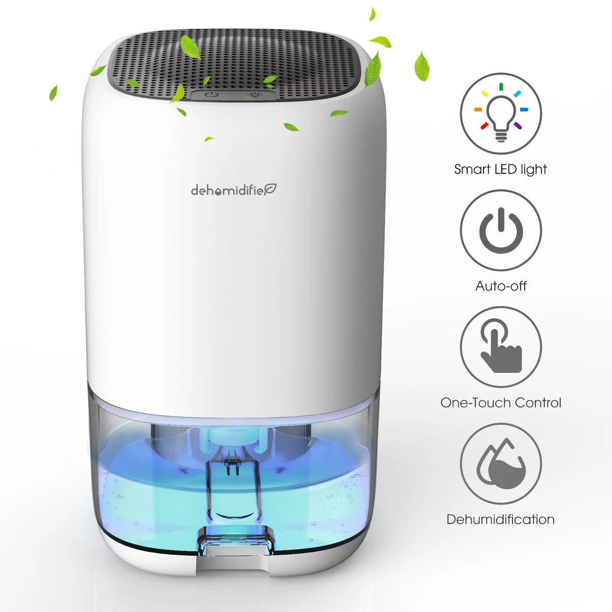 Portable Ultra Quiet Dehumidifier with Automatic Defrosting M147631